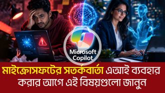 মাইক্রোসফটের সতর্কবার্তা: এআই ব্যবহার করার আগে এই বিষয়গুলো জানুন